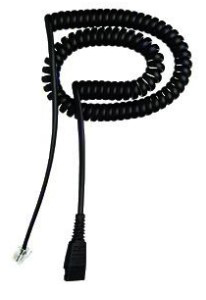 GN-8800-01-94 Cable (spiral) for corded headsets for Siemens OpenStage.