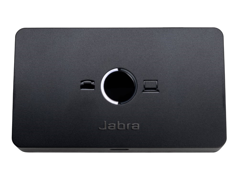 JA-1950-79 Be more productive with the Jabra Link 950; an adapter that connects your USB headset to your desk phone and softphone (PC).