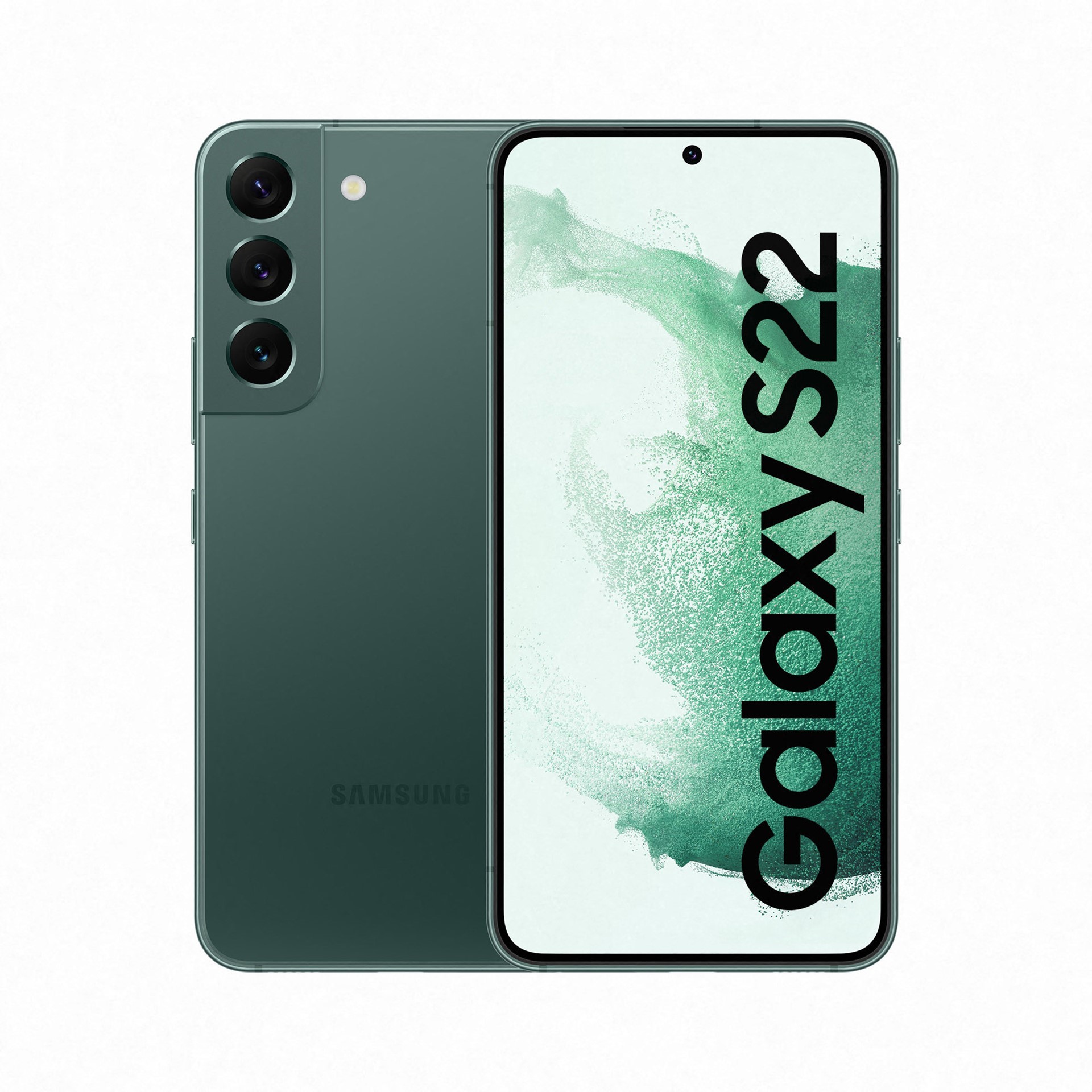 SA-SM-S901BZGD 5G green smartphone, 128GB storage, 6.1-inch FHD+ Dynamic AMOLED 2X Display, 50MP High Resolution Camera, Epic images and lightning fast response, Powerful 3,700 mAh battery.